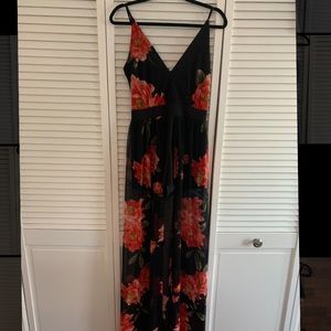 Floral maxi dress